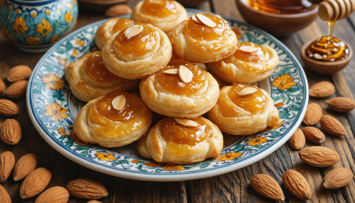 découvrez les briouates aux amandes, un délice sucré traditionnel de la pâtisserie marocaine, alliant croquant et douceur pour un plaisir gourmand unique.