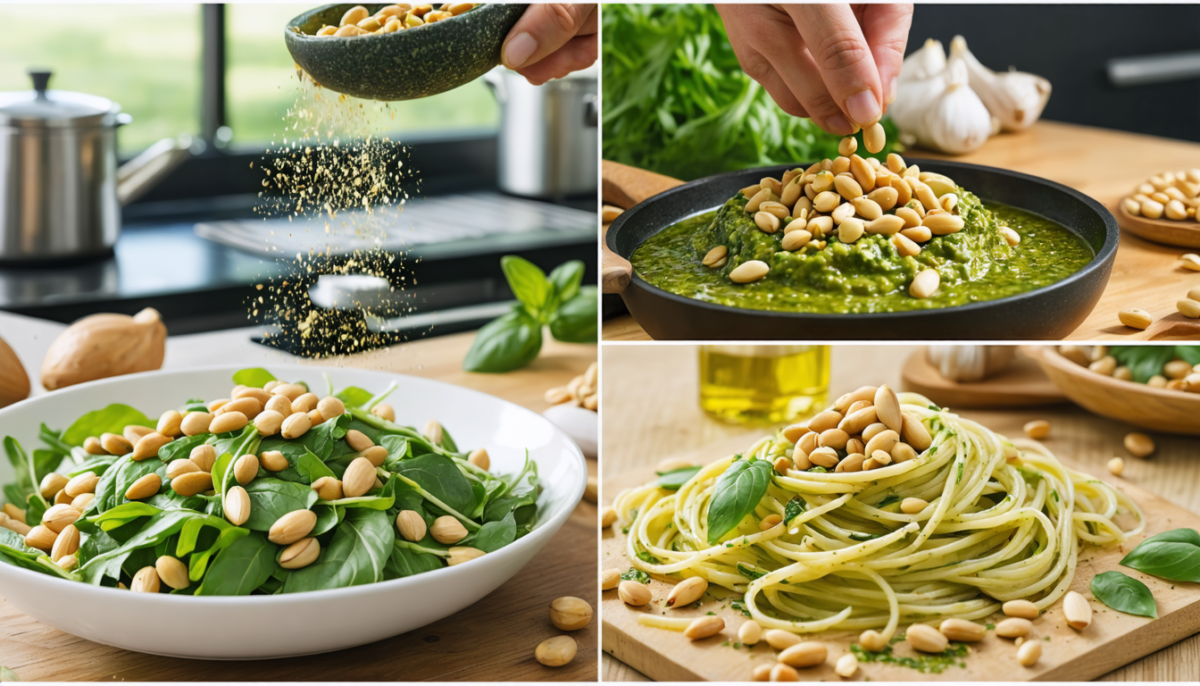 découvrez toutes les façons d'intégrer les pignons de pin dans votre cuisine pour sublimer vos plats avec saveur et originalité.