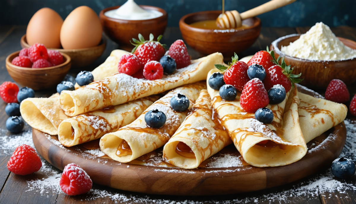 découvrez nos délicieuses recettes de crêpes sans gluten, parfaites pour régaler tous les gourmands, même ceux qui ont des intolérances.