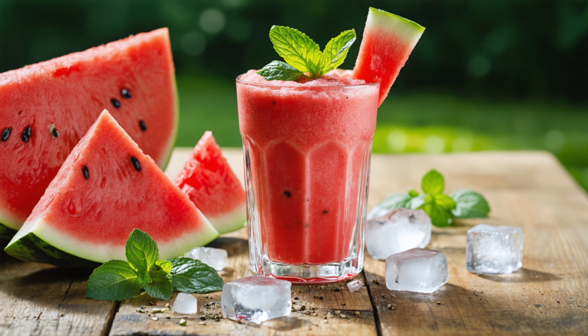 découvrez notre recette incontournable de smoothie rafraîchissant à la pastèque, parfait pour étancher votre soif et profiter pleinement de l'été avec un goût délicieux et naturel.