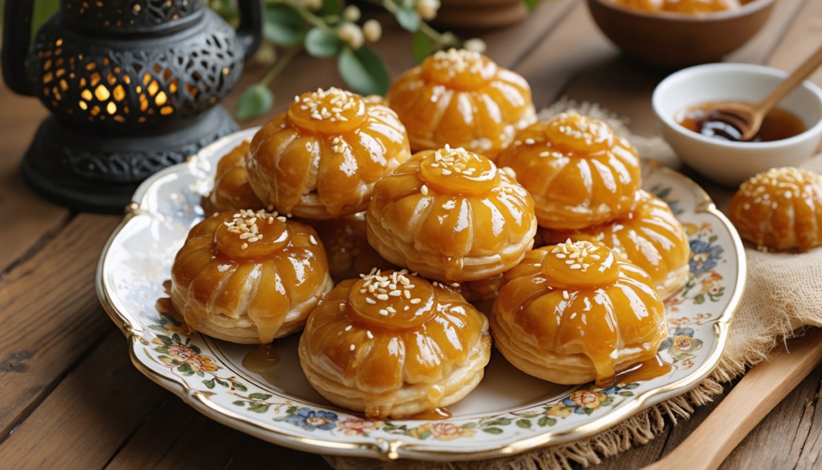découvrez la chebakia, une douceur traditionnelle marocaine délicieusement parfumée, parfaite pour accompagner vos moments de fête pendant le ramadan.