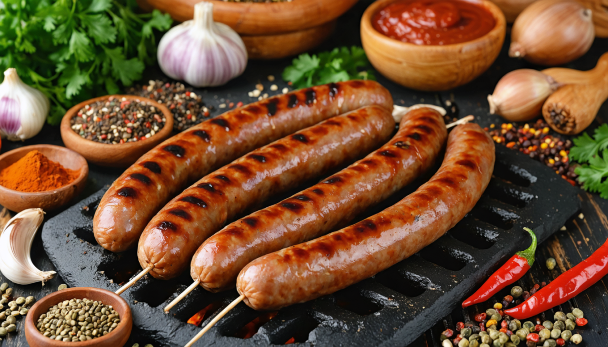 découvrez les saveurs authentiques des merguez, cette saucisse emblématique aux épices savoureuses qui régalent les papilles. plongez dans ses secrets aromatiques et ses ingrédients typiques.