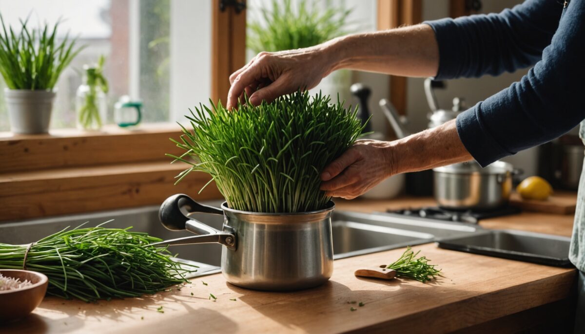 Ciboulette qui se fane : astuces pour la faire revivre et repartir de plus belle