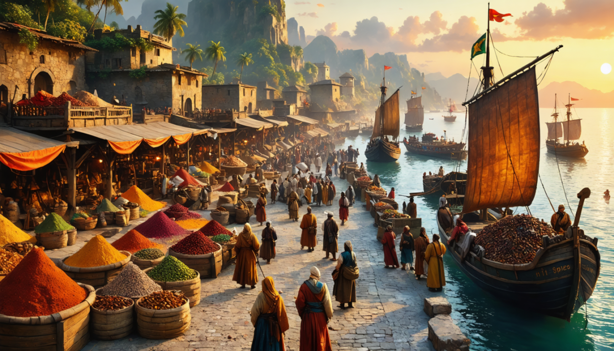 explorez l'histoire fascinante et les mystères de la route des épices, un commerce millénaire qui a façonné les échanges culturels et commerciaux à travers le monde.