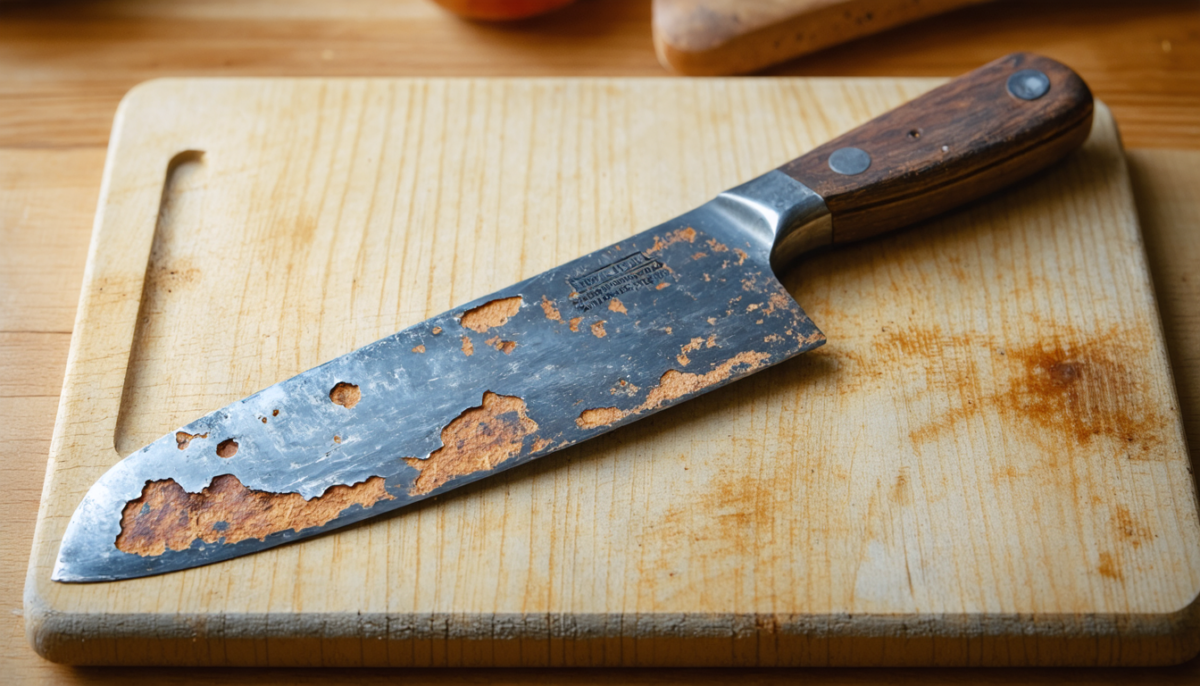 découvrez les dangers que peut présenter un couteau rouillé pour votre santé et apprenez comment éviter les risques liés à la rouille lors de son utilisation.
