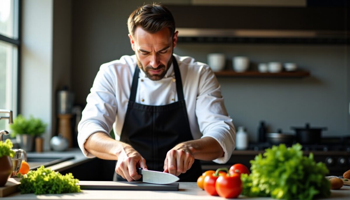Les secrets pour entretenir vos couteaux de cuisine et les garder toute une vie