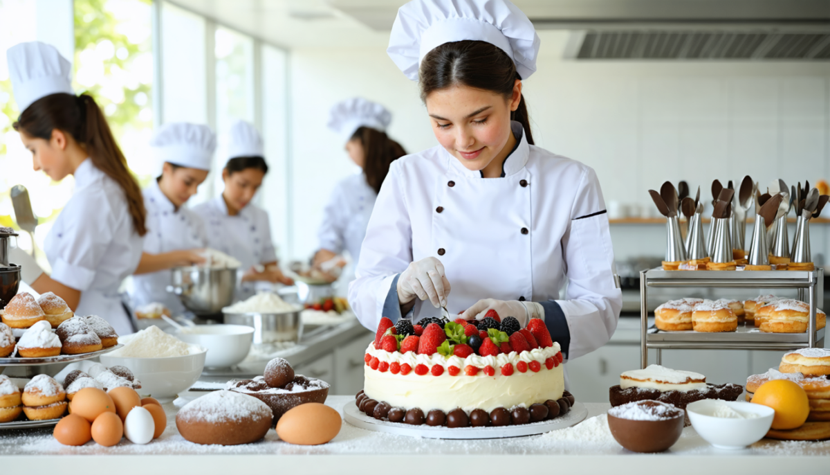 explorez les formations essentielles pour devenir pâtissier et transformez votre passion pour la pâtisserie en une carrière réussie.