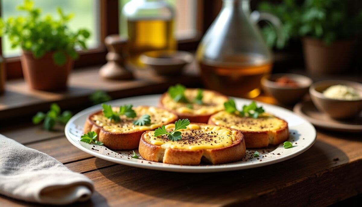 Délicieux Toasts au Fromage et Épices Zaatar : Une Saveur du Moyen-Orient à Croquer