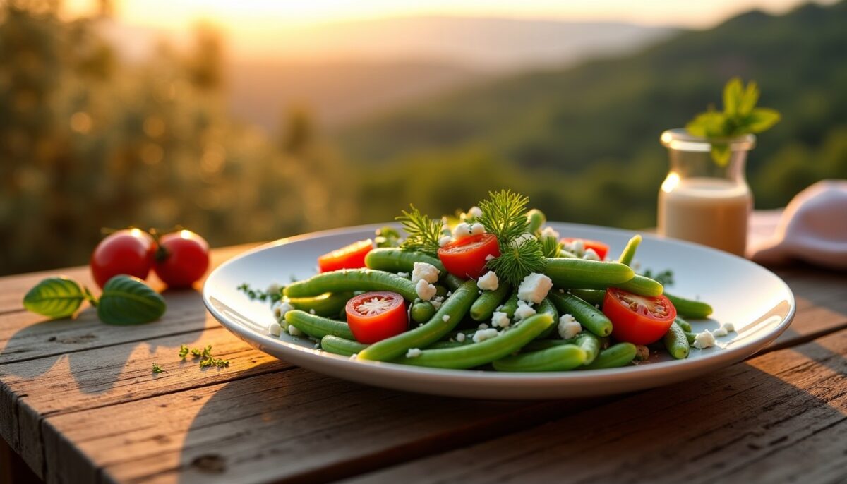 Haricots mange-tout à la façon grecque : une recette pleine de saveurs méditerranéennes