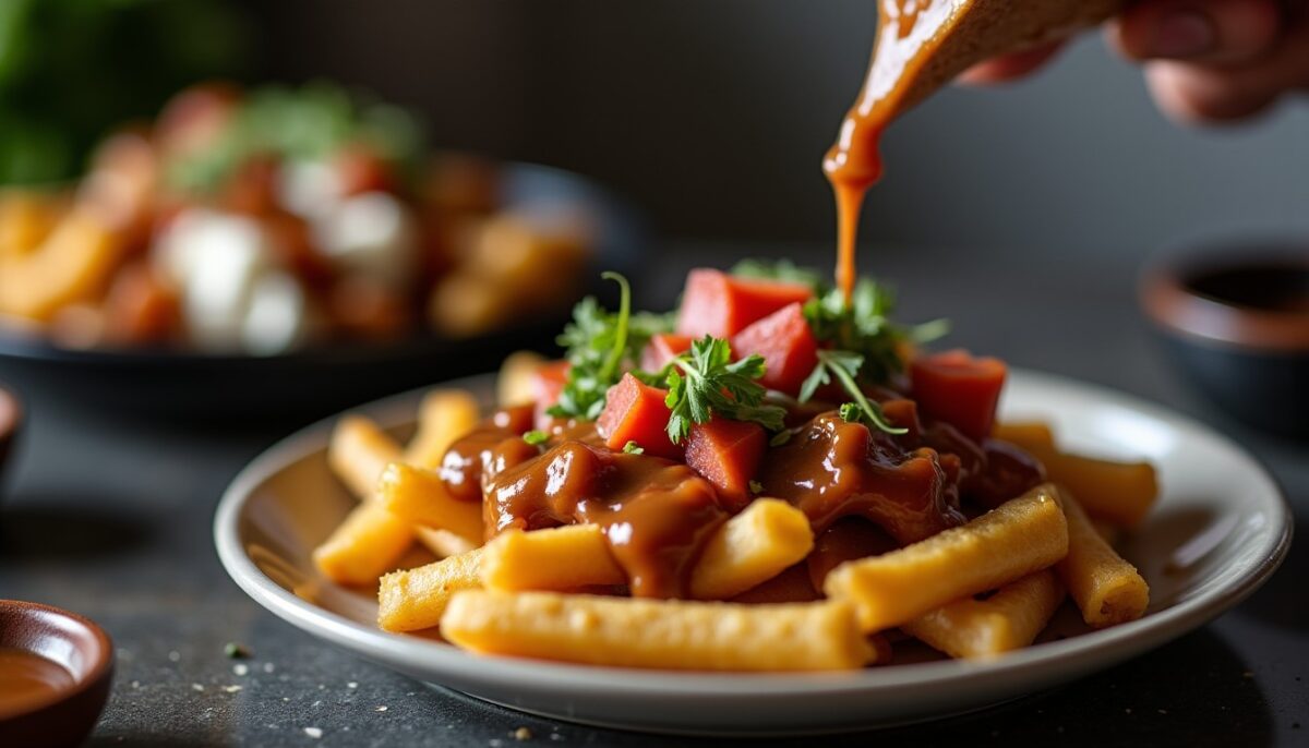Découvrez la Recette Authentique de la Poutine Canadienne avec sa Sauce Brune Maison !