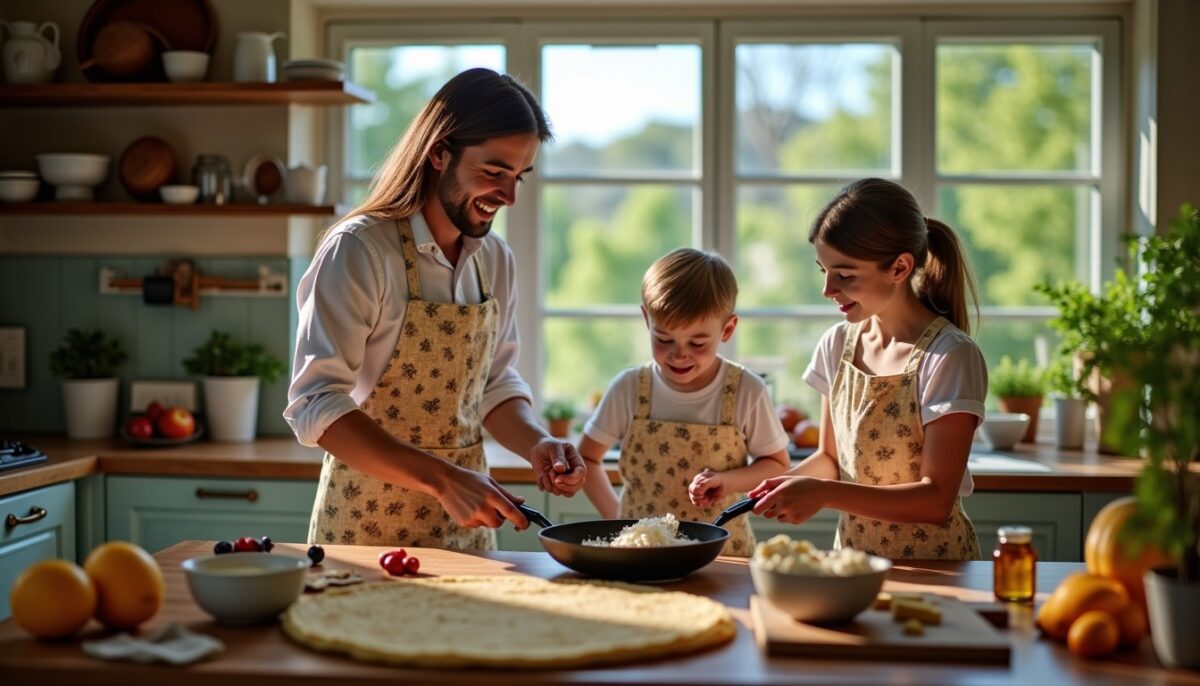 La recette authentique des crêpes traditionnelles à partager en famille