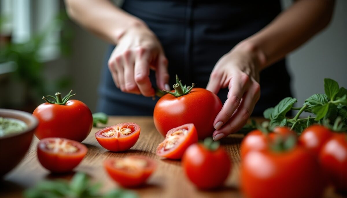 Le guide malin pour bien découper une tomate en cuisine