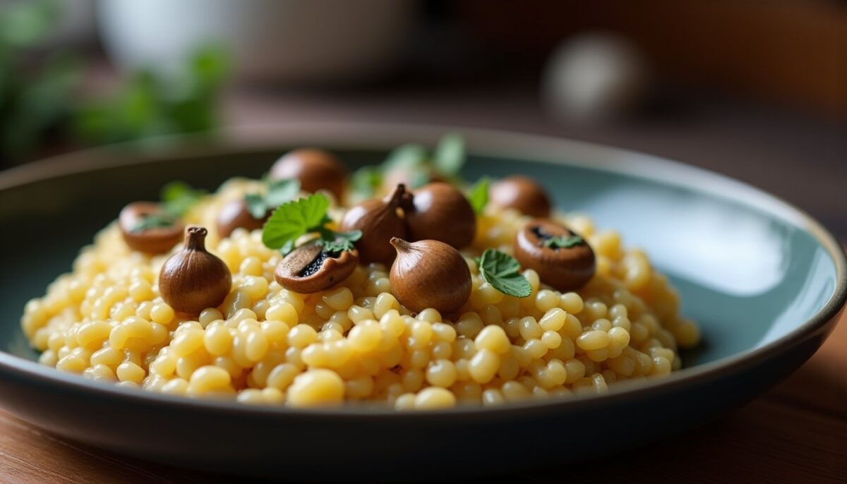 Risotto aux champignons : une recette parisienne pleine de saveurs