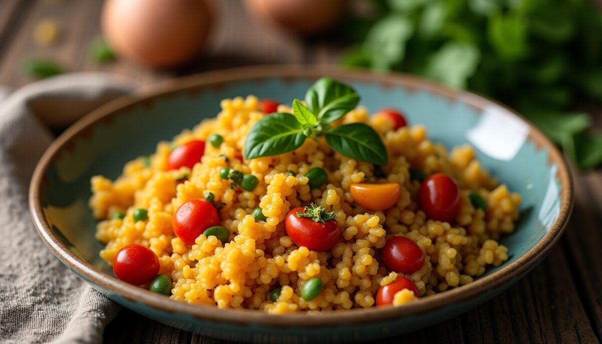Découvrez notre recette vidéo du Couscous Végan aux Légumes : Un festin sain et coloré à savourer !