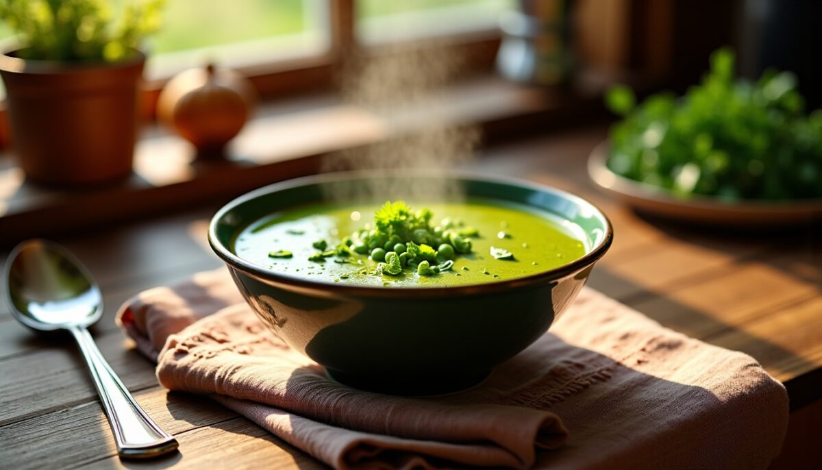 Découvrez notre recette en vidéo : velouté gourmand de pois cassés