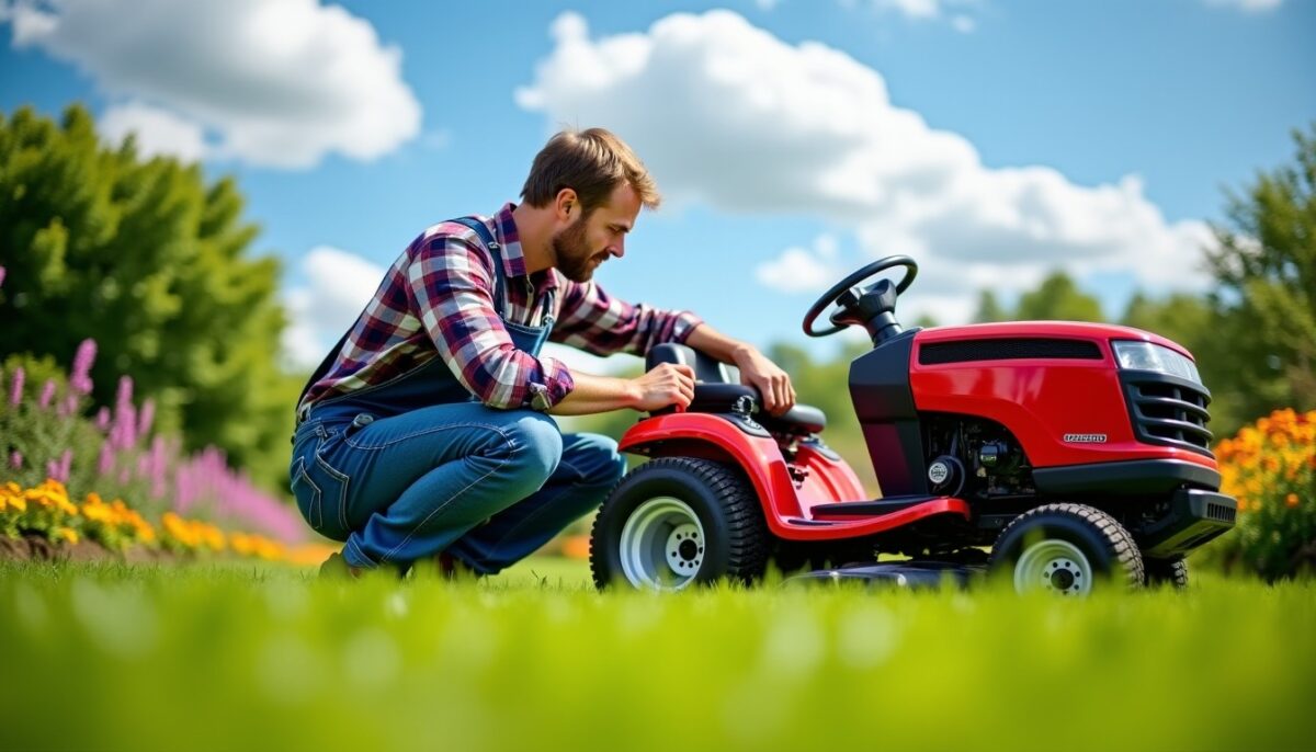Tracteur tondeuse qui s’arrête en cours d’utilisation : les points clés à contrôler