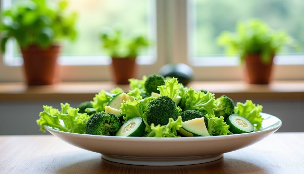 Savourez la fraîcheur : la recette détox aux crudités de légumes verts
